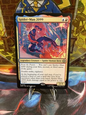 Wizards Spider-Man 2099 Marvel Regular Blue Red Legendary Creature 0150