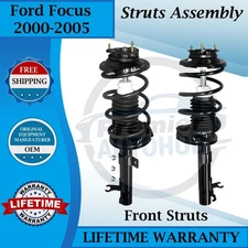 Monroe Genuine OEM Front Struts For 2000-2005 Ford Focus Lifetime Warranty