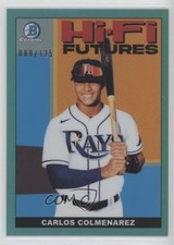 2022 Bowman Hi-Fi Futures Aqua Refractor 89/125 Carlos Colmenarez #HIFI-22 18pd