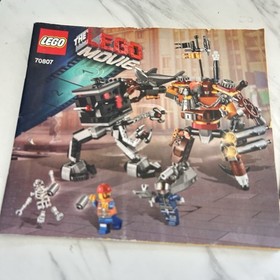 Lego The Lego Movie Manuals Instructions 70801 & 70807