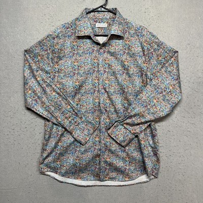 Marcello Men s 2XL Italian Fabric button down long sleeve