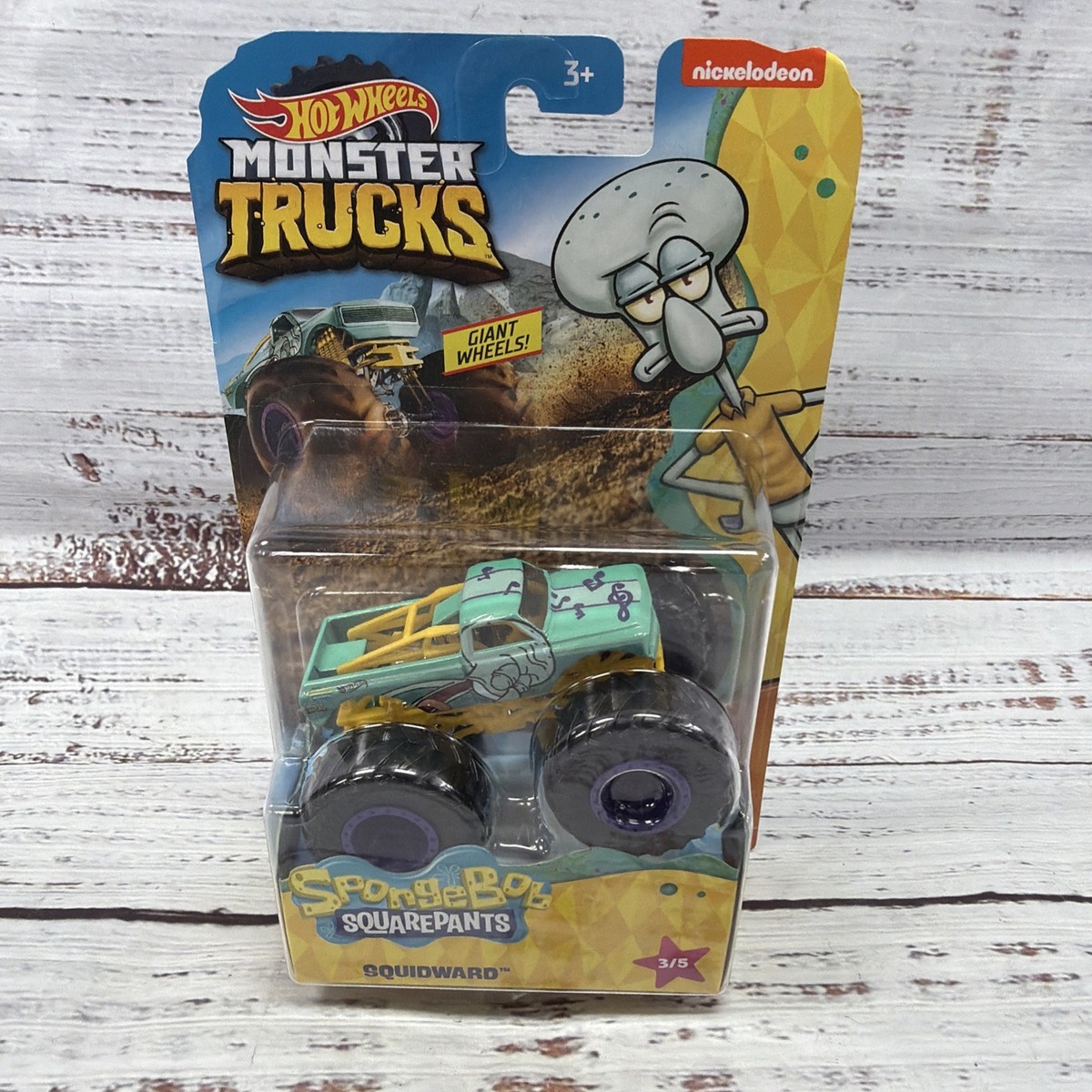 Hot Wheels Spongebob Squarepants Squidward Monster Truck 1:64