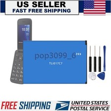 1850mAh TLI017C7 Battery for TCL Flip Pro VZW-TCL-4056L Flip 4 4056 4056W 4056s