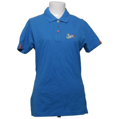 Printer, Poloshirt, Größe: L, Blau, Bio-Baumwolle, Sonstiges, Damen #SR6