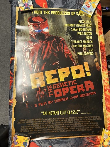 Repo The Genetic Opera Movie Poster - 27x40 Single Sided - Skinny Puppy Ogre - Picture 2 of 5