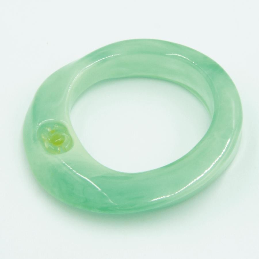 Chanel Authentic Coco Mark Plastic Bangle Pre-own… - image 5