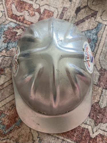 Vintage Wilson Aluminum Hard Hat