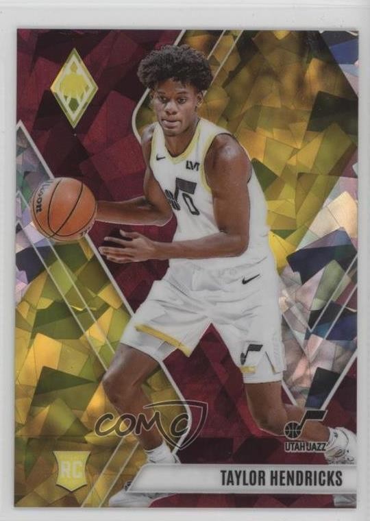 2023-24 Panini Phoenix Rookies Maroon Ice 47/275 Taylor Hendricks #264 6k2