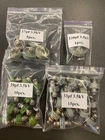 Set of Doorknob Capacitors K15Y-1. NOS. Lot of 51pcs.