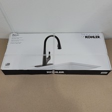 Kohler Bevin Pull-Down Kitchen Faucet R43210-BL Matte Black