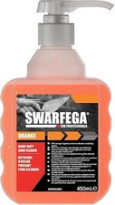 Swarfega Orange Hand Wash, Solvent-Free Heavy Duty 450 ml (Pack of 1) 