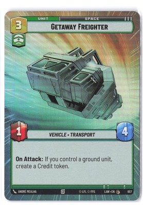 Getaway Freighter (Hyperspace Foil) 657 NM Foil A Lawless Time