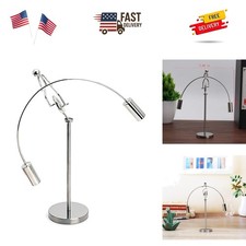 Elegant Manual Winding Unicycle Weightlifter - Desk Toy for Mindful Relaxation