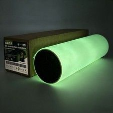 US Stock CALCA 23.6in x 32.8ft Glow in the Dark Luminous DTF Film Roll Cold Peel