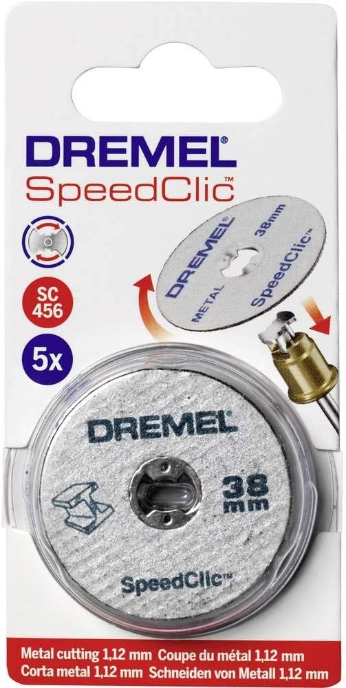 DREMEL SC456 (2615S456JC) (pkt of 5) SpeedClic metal cut wheel - Image 10