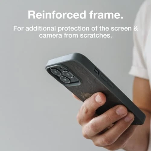 - Magnetic Bumper Case for iPhone 15 Pro Max Compatible with Camo Grey - Picture 5 of 8
