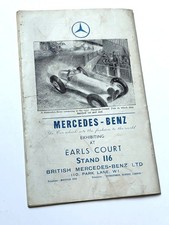 1937 First London Grand Prix Crystal Palace Silver Arrows Mercedes-Benz W125 WW2