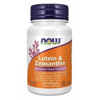 Now Foods Lutein & Zeaxanthin 60 KapsułEk żElowych