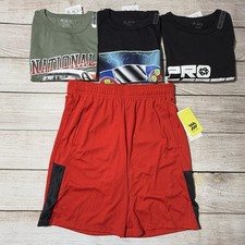 Boys Lot Of Clothes For Spring/Summer Size 14. NWT 3 S/S Shirts, Shorts, Casual