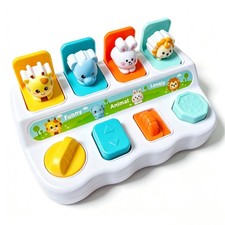 Pop Up Toys for 1 Year Old Babies 6-12 Months Cause Effect Educational Activity