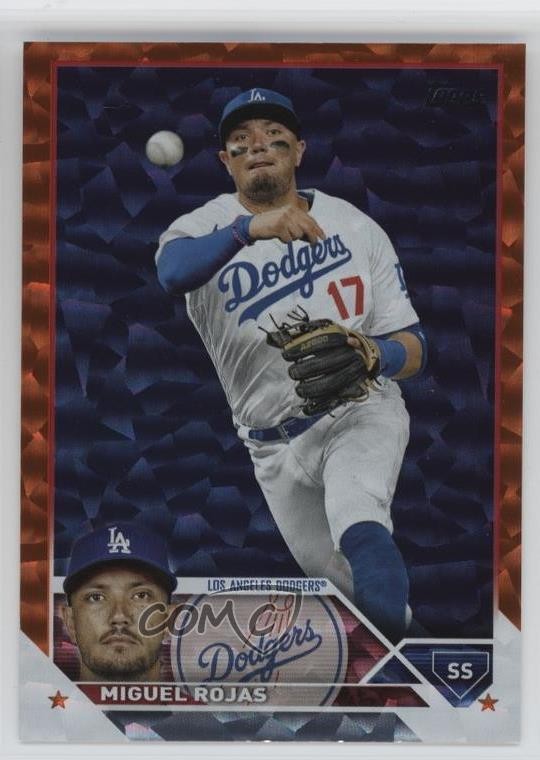2023 Topps Series 2 Orange Foil 213/299 Miguel Rojas #580