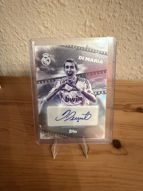 Angel Di Maria Autograph #LC-AD 2025-26 Topps Los Blancos Real Madrid