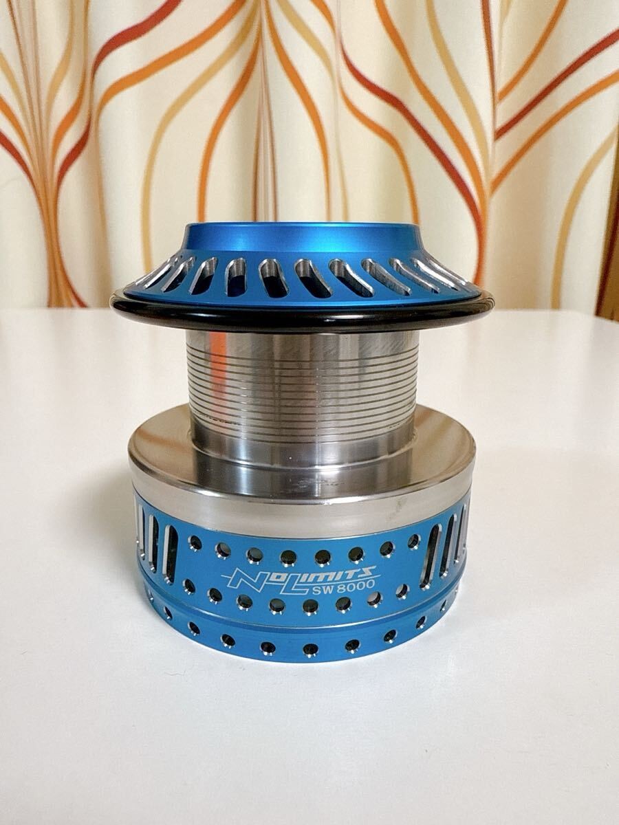 STUDIO Ocean Mark Custom Spool NO LIMITS 08 SW 8000 Blue