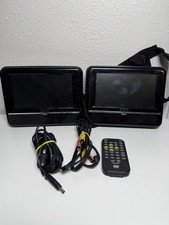 2011 RCA Complete Set of 2 Portable DVD Players with Remote and Cables