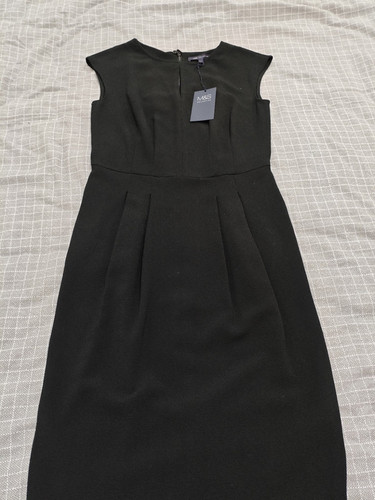 Marks and Spencer Collection Size 8 Black Shift Dress Formal/Office - Picture 1 of 7