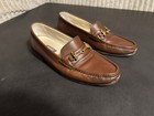 Bally Italy Men's Brown Slip On Loafers Horsebit Buckle 8.5D — photo 1