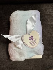 Parents Choice Plush Baby Blanket 30 X 40 Pink Blue Purple Extra Soft NWT