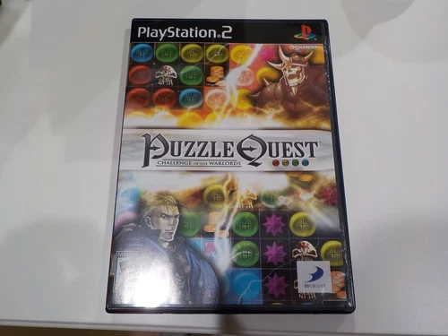 PS2 Puzzle Quest: Challenge of the Warlords (Sony PlayStation 2, PS2) Complete