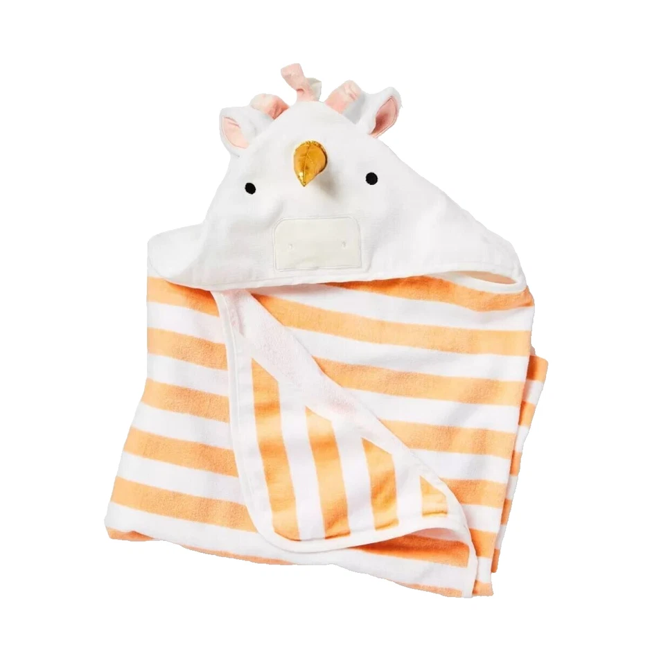 Toalla con capucha para niños Pillowfort 25 pulgadas x 50 pulgadas Unicornio Foto 3 de 4