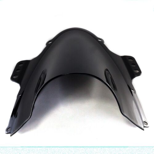 Black Double Bubble Windshield for Suzuki GSXR1000 2005 2006 K5 05 Windscreen - Picture 5 of 8
