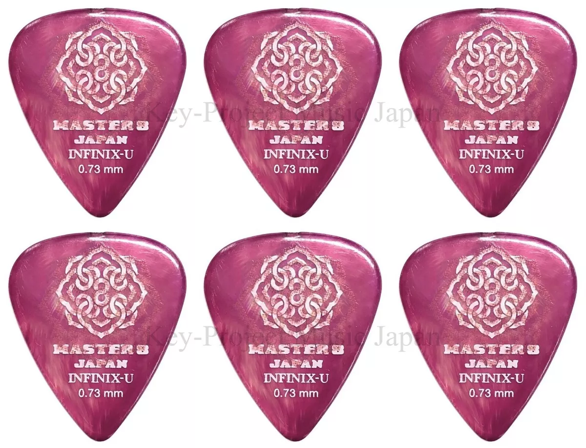 MASTER 8 JAPAN IFU TD073 Hard Grip Guitar Pick 0.73 mm x 6 12