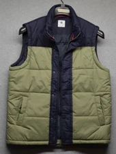 Southern Proper Men's Puffer Vest Size Medium Green