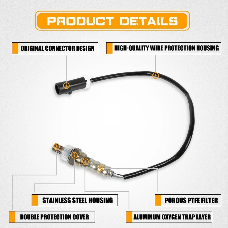 Sensor de oxígeno aguas arriba y aguas abajo 4 piezas para Ford Explorer 4,0 L 4,6 L 5,4 L 1996-05 15717 Foto 2 de 4