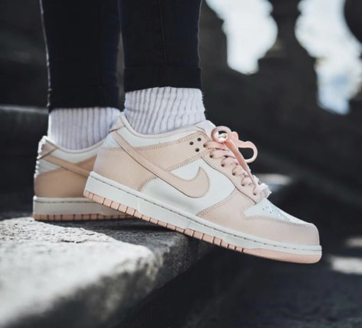 Nike Dunk Low Sail Pearl Pink W for sale | eBay