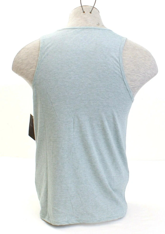 Hurley Barrier 条纹无袖背心衬衫男式全新带标签 — 第 4/4 张图片