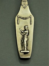 Jugendstil Moccal&ouml;ffel Bruckmann 800er Silber L&ouml;ffel Adolf Amberg attr. (P30)
