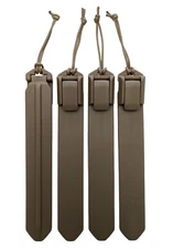 4 Tactical Molle Pals Accessory Adapter Quick Release Pouch Clip Speed Sticks