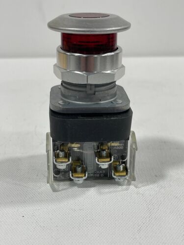 New! Allen Bradley 800T-FXNPH16RA7 30mm Momentary Push-Pull Illuminated Red - Picture 4 of 6