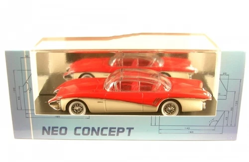 Buick Centurion XP-301 Concept (Red/White) 1956