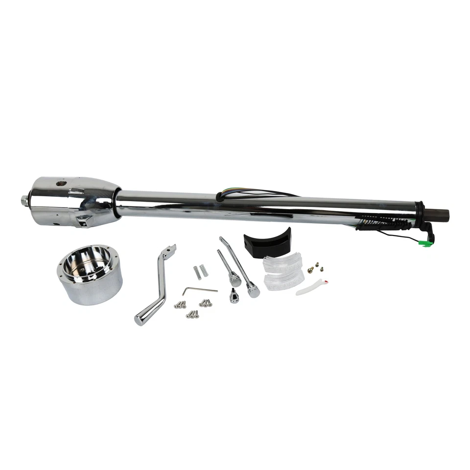 Columna de dirección de 33" inclinación de cambio para camioneta GMC Chevy C10 1960-1972 automática 5 posiciones Foto 2 de 4