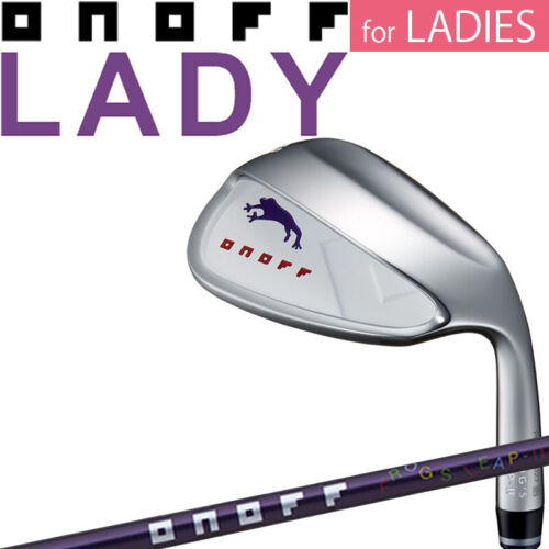 for LADIES DAIWA Golf Japan 2023 ONOFF WEDGE LADY FROG´S LEAP-II Graphite shaft