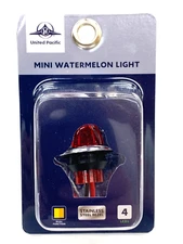 Mini Watermelon 4 LED Dual Function 3/4" Light United Pacific Red Lens/ Red LED