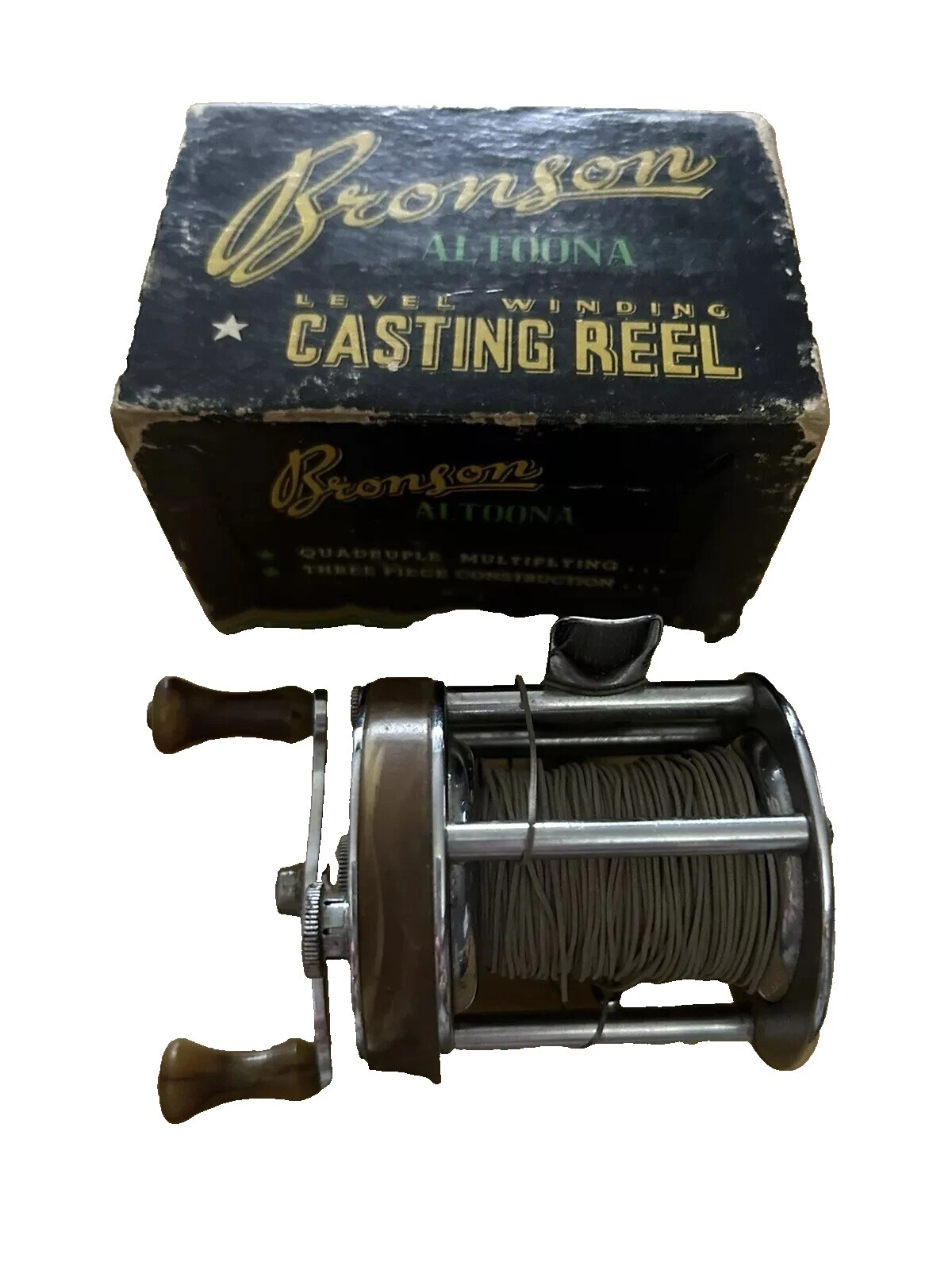 Bronson todo Agua Dulce Carretes Vintage de pesca