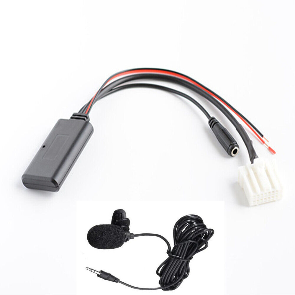 Car Radio Bluetooth Adapter Hands Free w/ MIC For Mazda 2 3 5 MX5