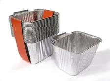 20pcs Drip Pan Grease Cup Liner for Pit Boss Griddle Blue Rhino Razor 4 Burner