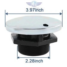 Vented Gas Cap Fuel Transfer Tank Vented Cap Replaces W/ Threaded Neck Car